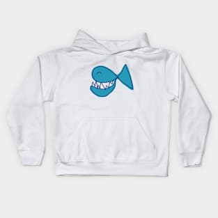 SMILING FISH Kids Hoodie